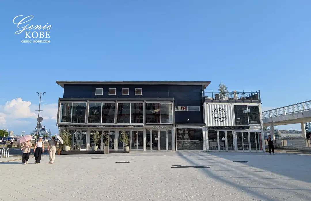 神戸ポートタワー前にカフェ「39days KOBE」さんがオープンするよ