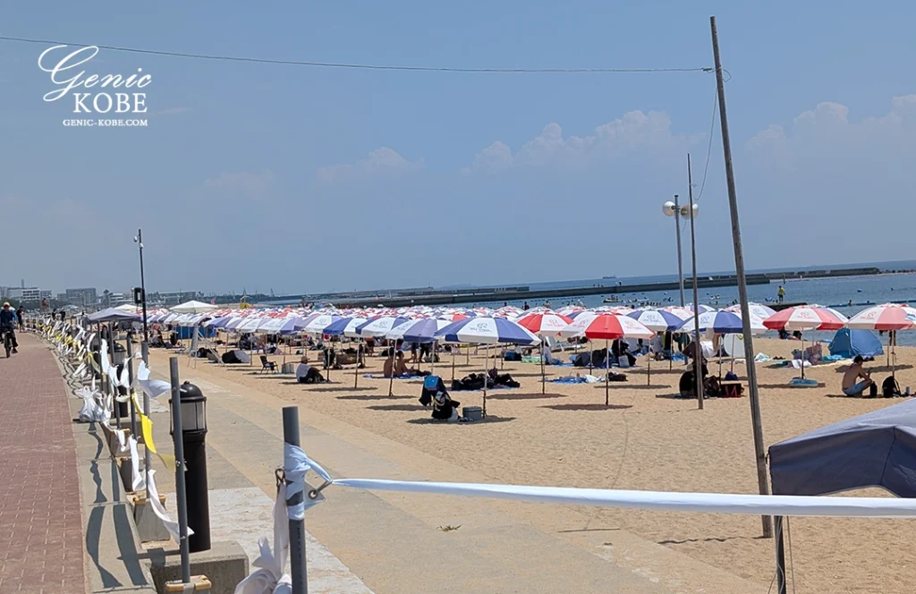 2025年夏、神戸須磨海岸に行ってきた！