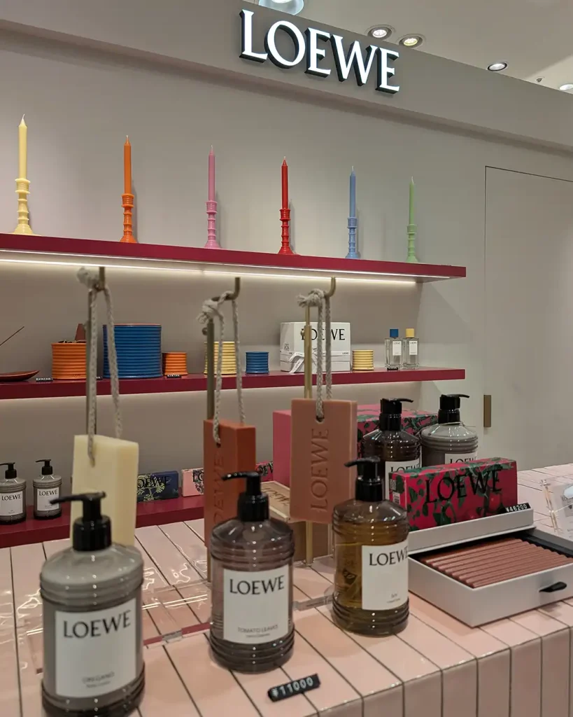 大丸神戸にロエベ パルファムさんがオープンしてる【LOEWE】