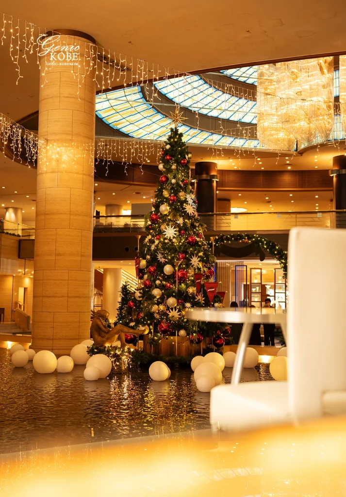 神戸ポートピアホテルのクリスマスアフタヌーンティーへ訪問