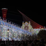 神戸ルミナリエ2026に行ってきた、有料のメリケンパーク。