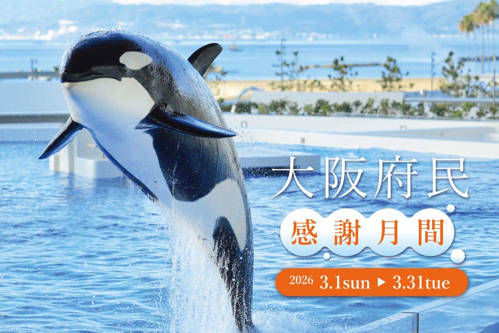 神戸須磨シーワールドで大阪府民がお得になるキャンペーン開催中！