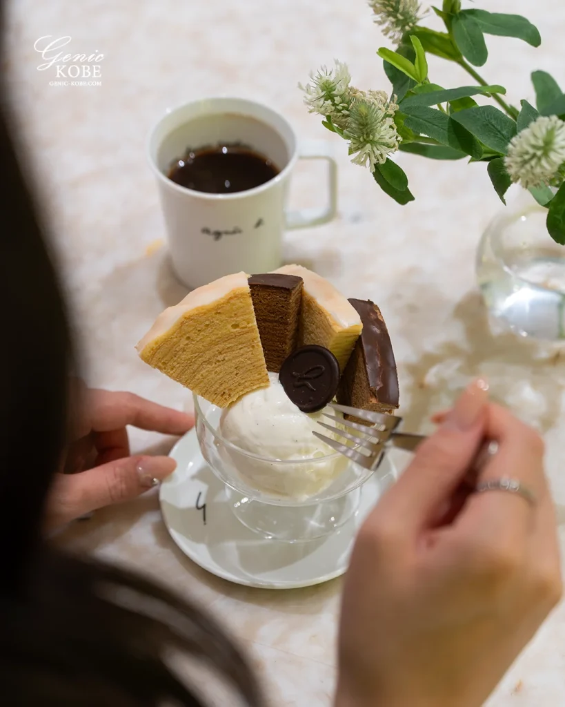 ミニパフェ　1,650円（ドリンク付き）