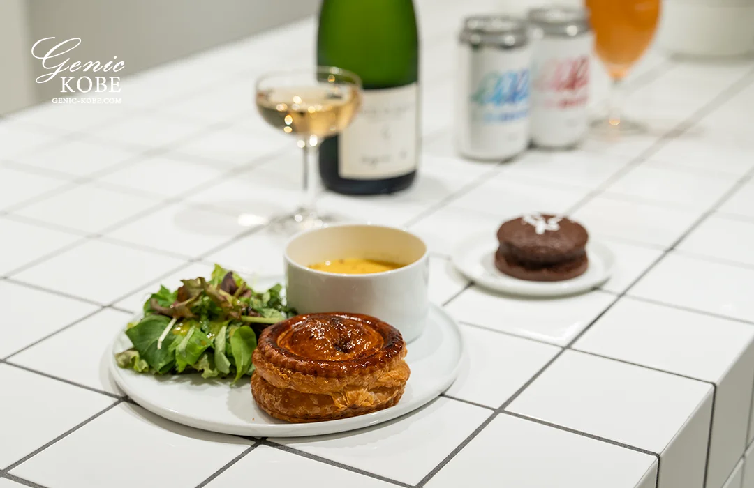 神戸阪急の「アニエスベーカフェ」でカフェランチしてきた♡