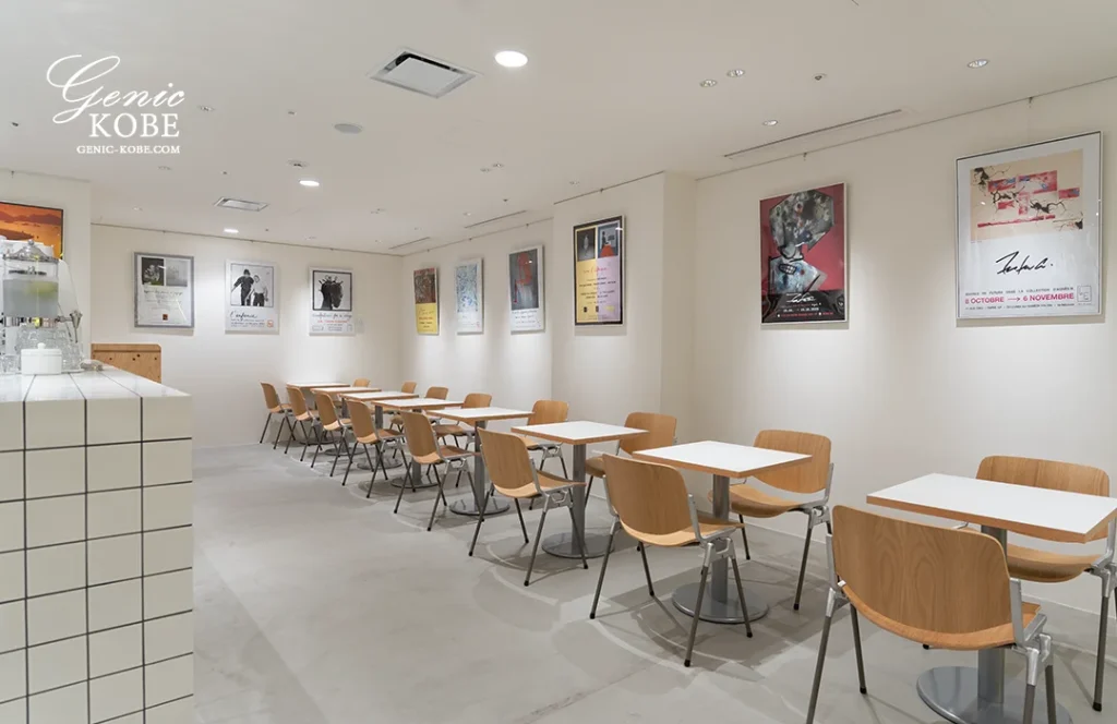 神戸阪急の「アニエスベーカフェ」でカフェランチしてきた♡
