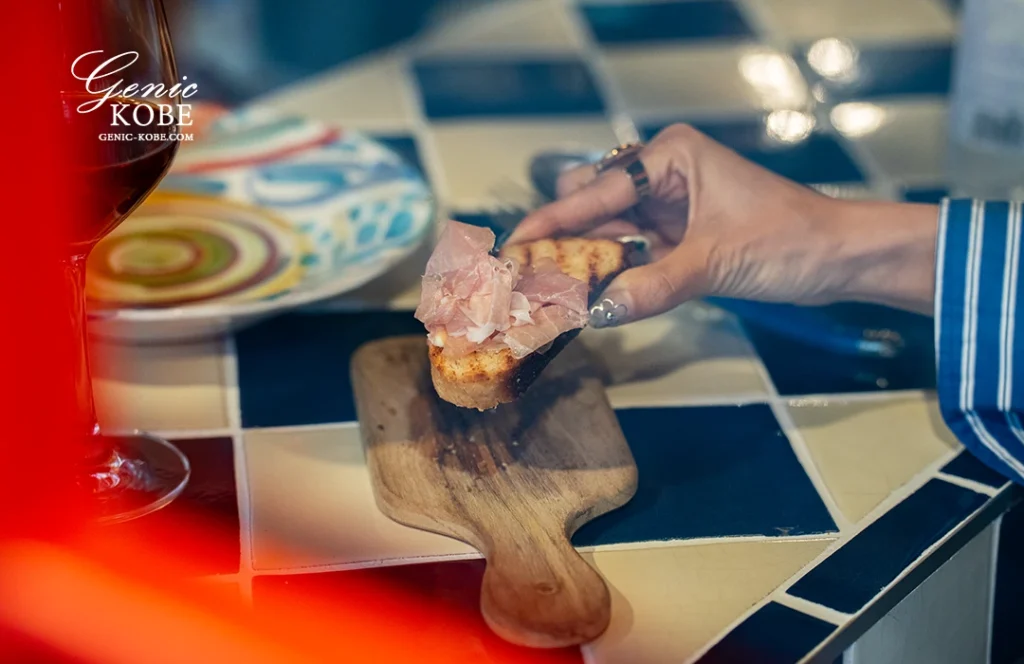 神戸三宮のトスカーナ料理店・ボッテガジージョへ